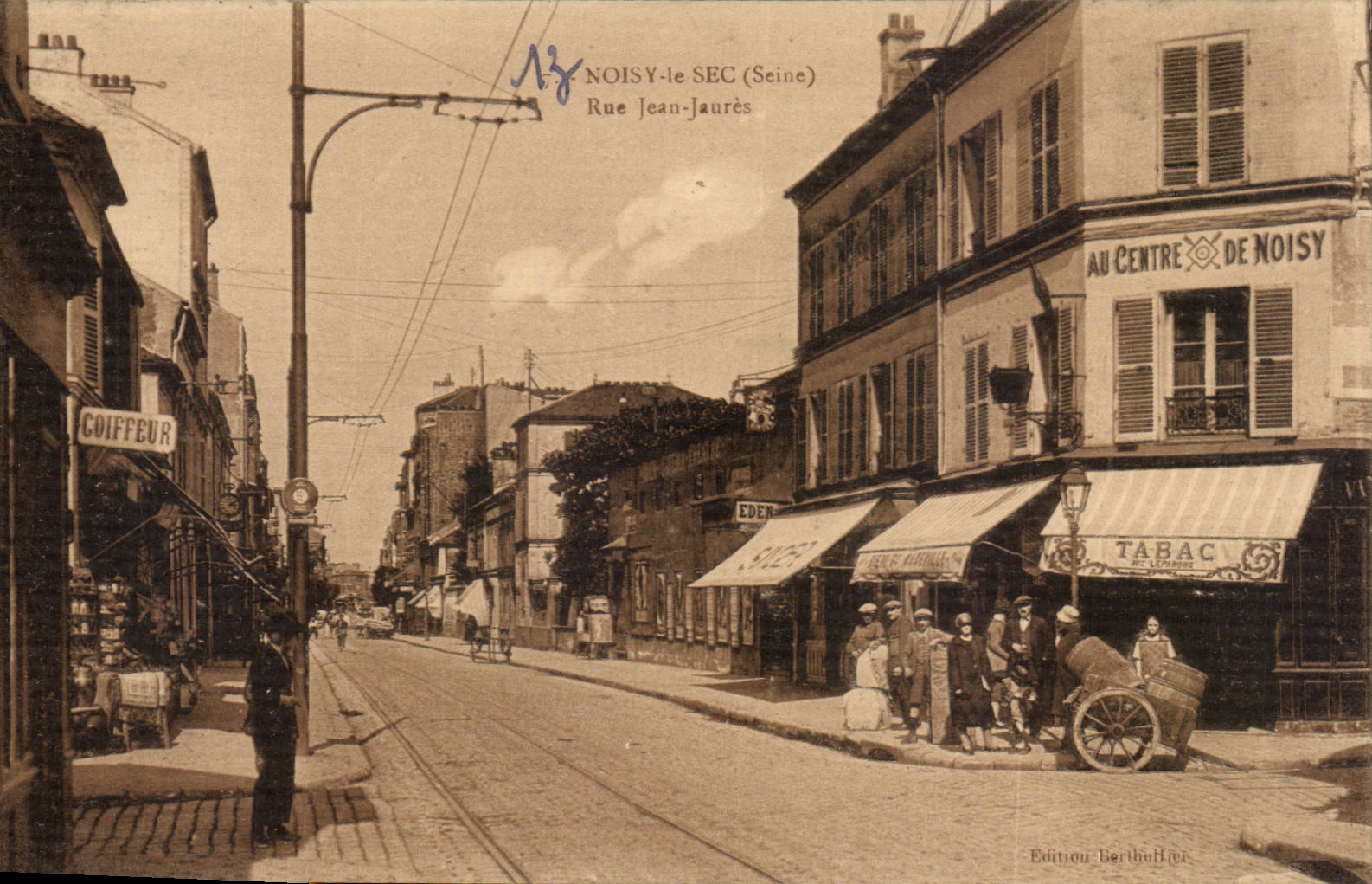 Noisy le Sec CPA Rue Jean Jaures