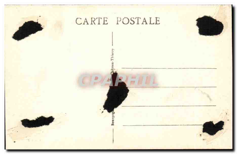 Noisy le Sec CPA Rue Jean Jaures — Rückseite