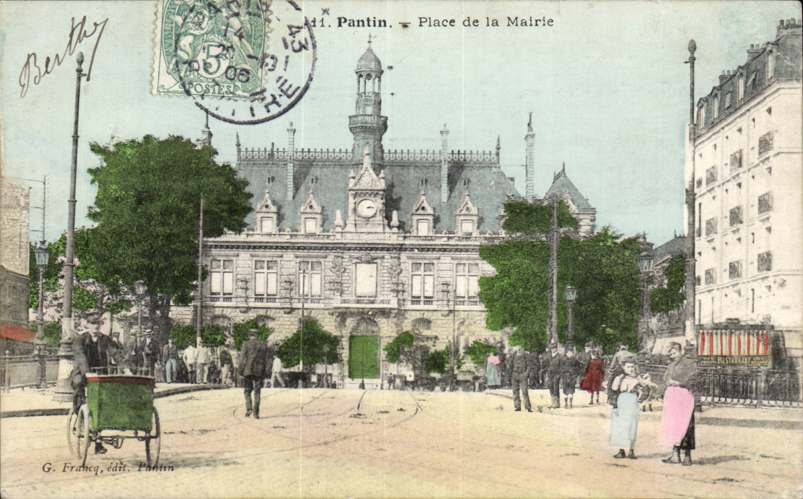 Pantin CPA Place de la mairie