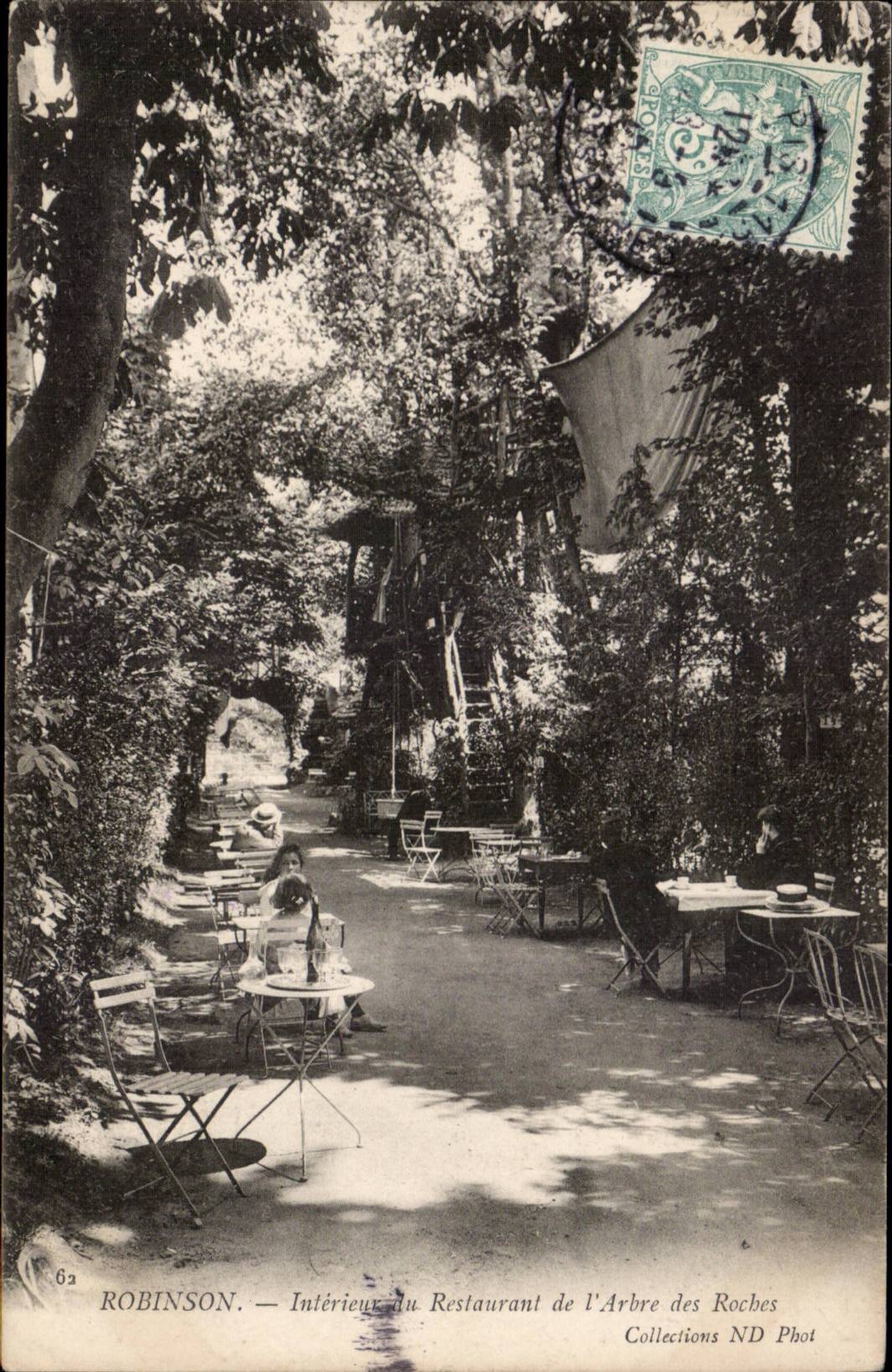 Robinson CPA Interieur du restaurant de l'arbre des roches