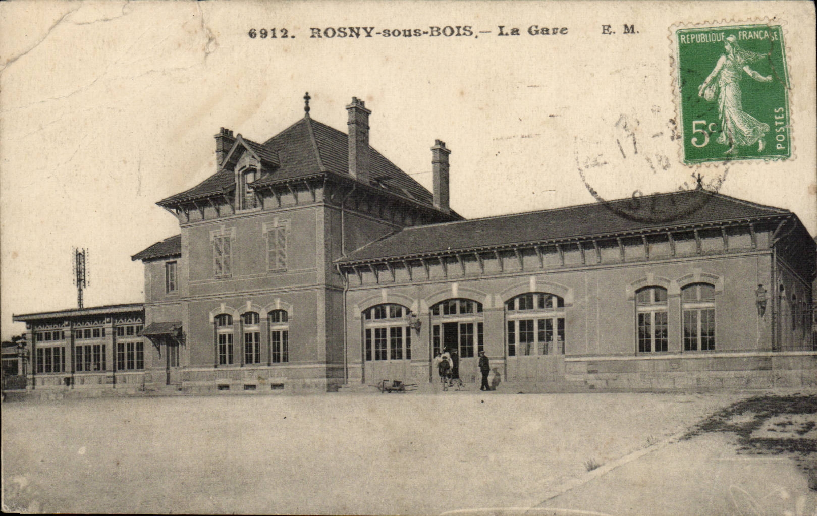 Rosny sous Bois CPA La gare