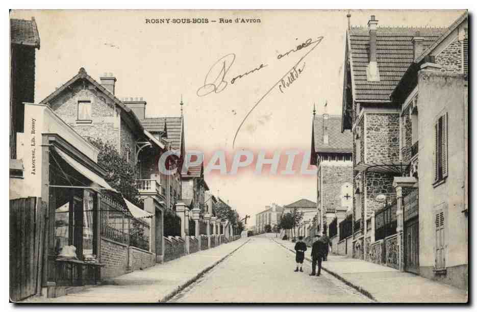 Rosny sous Bois CPA Rue d'Avron