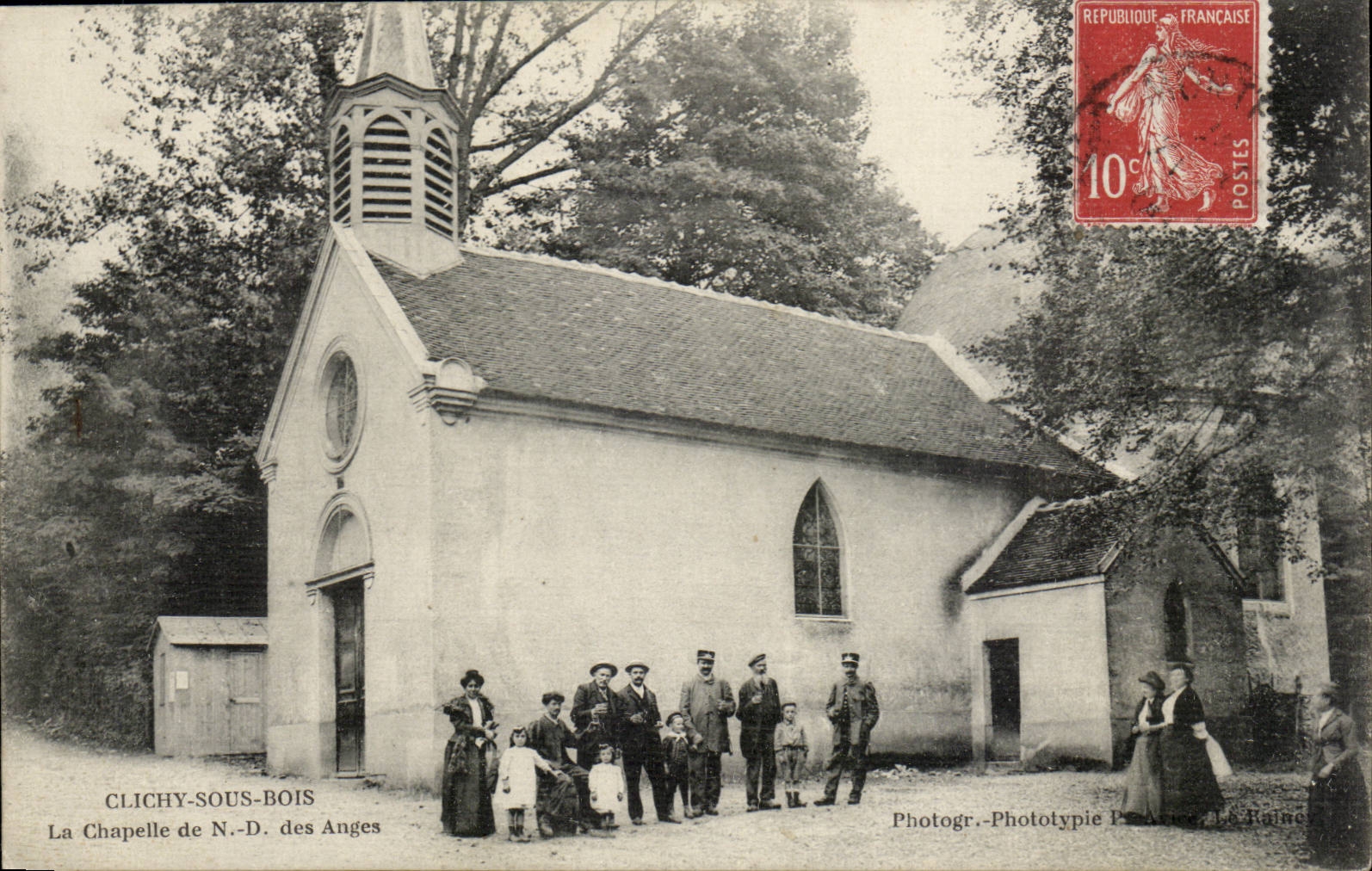 Clichy sous Bois CPA La chapelle de ND des Anges