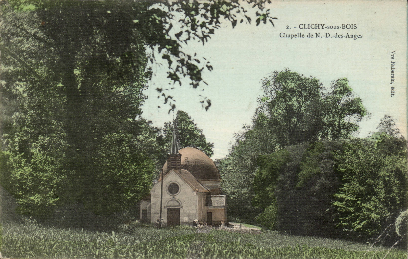 Clichy sous Bois CPA La chapelle de Notre Dame des anges 