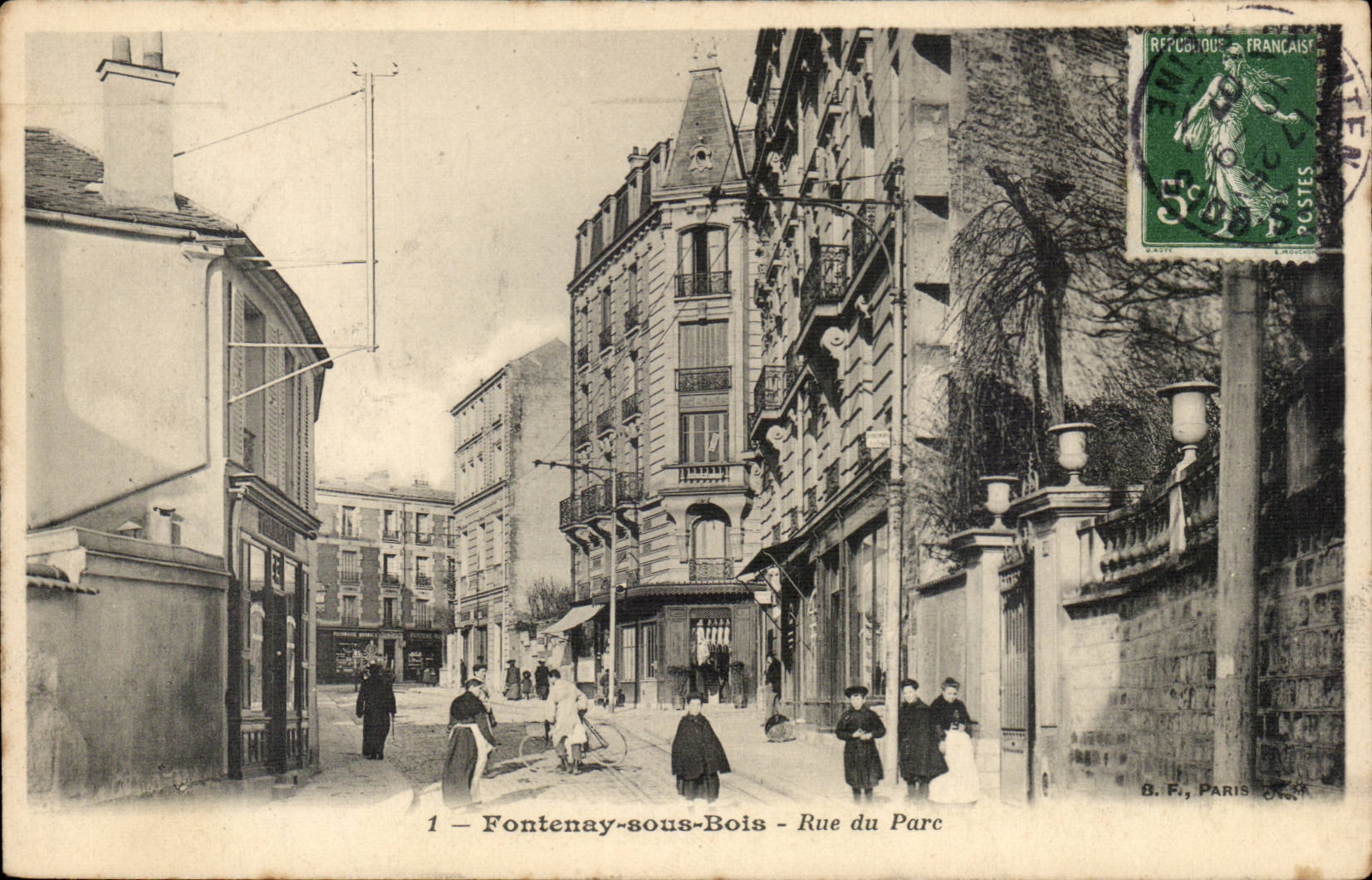 Fontenay sous Bois CPA Rue du parc