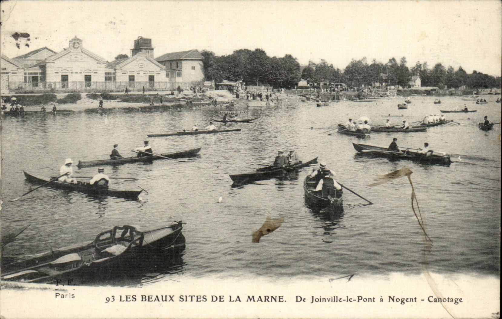 CPA De Joinville le pont a Nogent Canotage