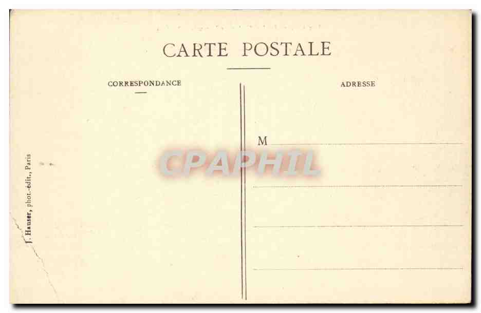 Maisons Alfort CPA Crue de la Seine Janvier 1910 Marine de guerre et pontonniers arrivent a Maisons Alfort pour porter — Rückseite