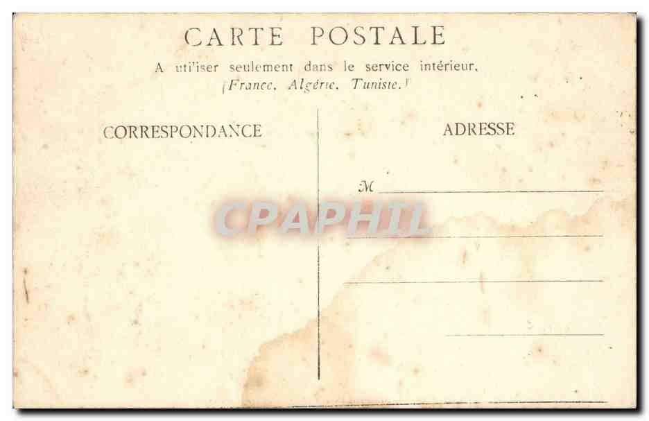 Grand Montrouge CPA Avenue VErdier — Rückseite