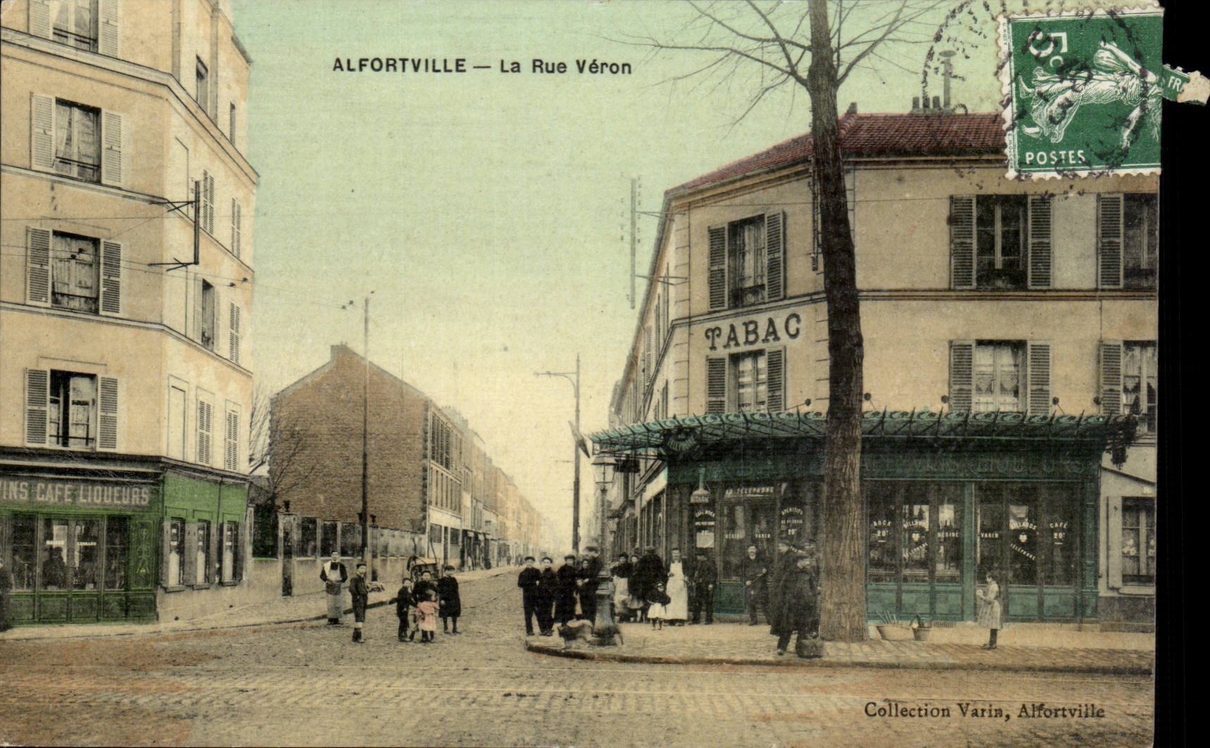 Alfortville CPA La rue Veron (tabac)