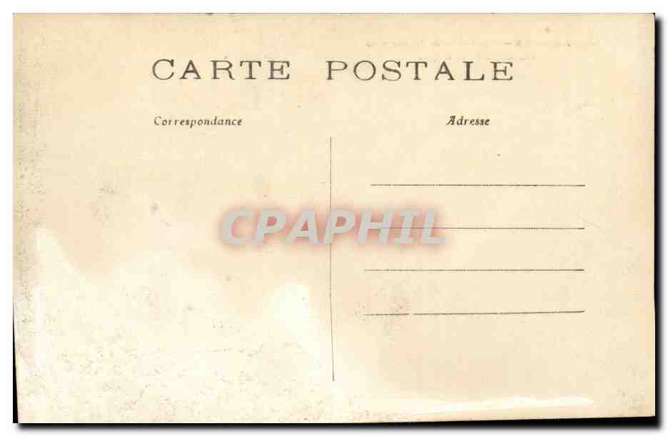 Asnieres CPA Inondations de janvier 1910 Rue donnant sur le quai — Rückseite
