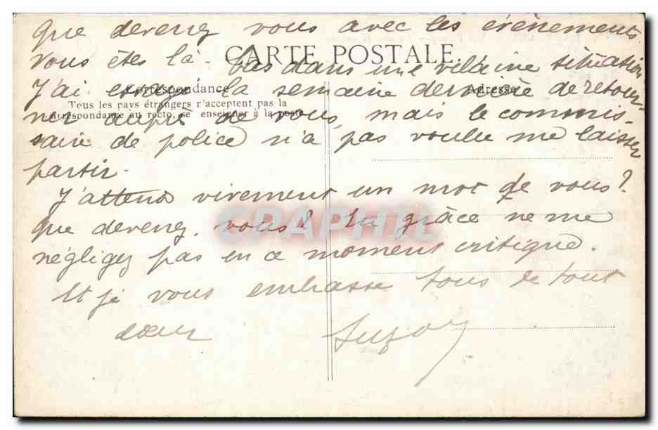 Bagnolet CPA Val Fleury Avenue Henriette — Rückseite