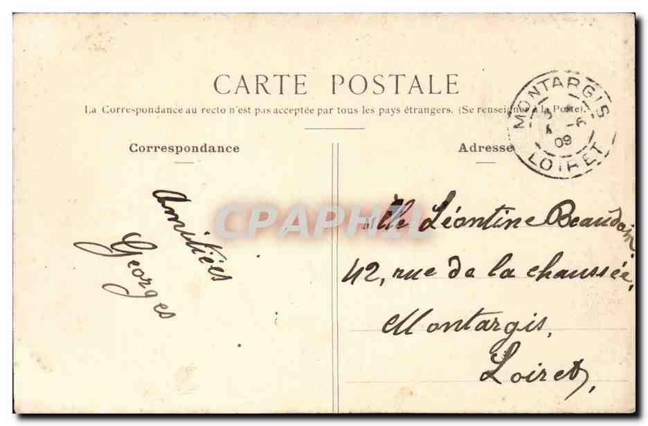 Bonneuil CPA Rue de Sucy  — Back