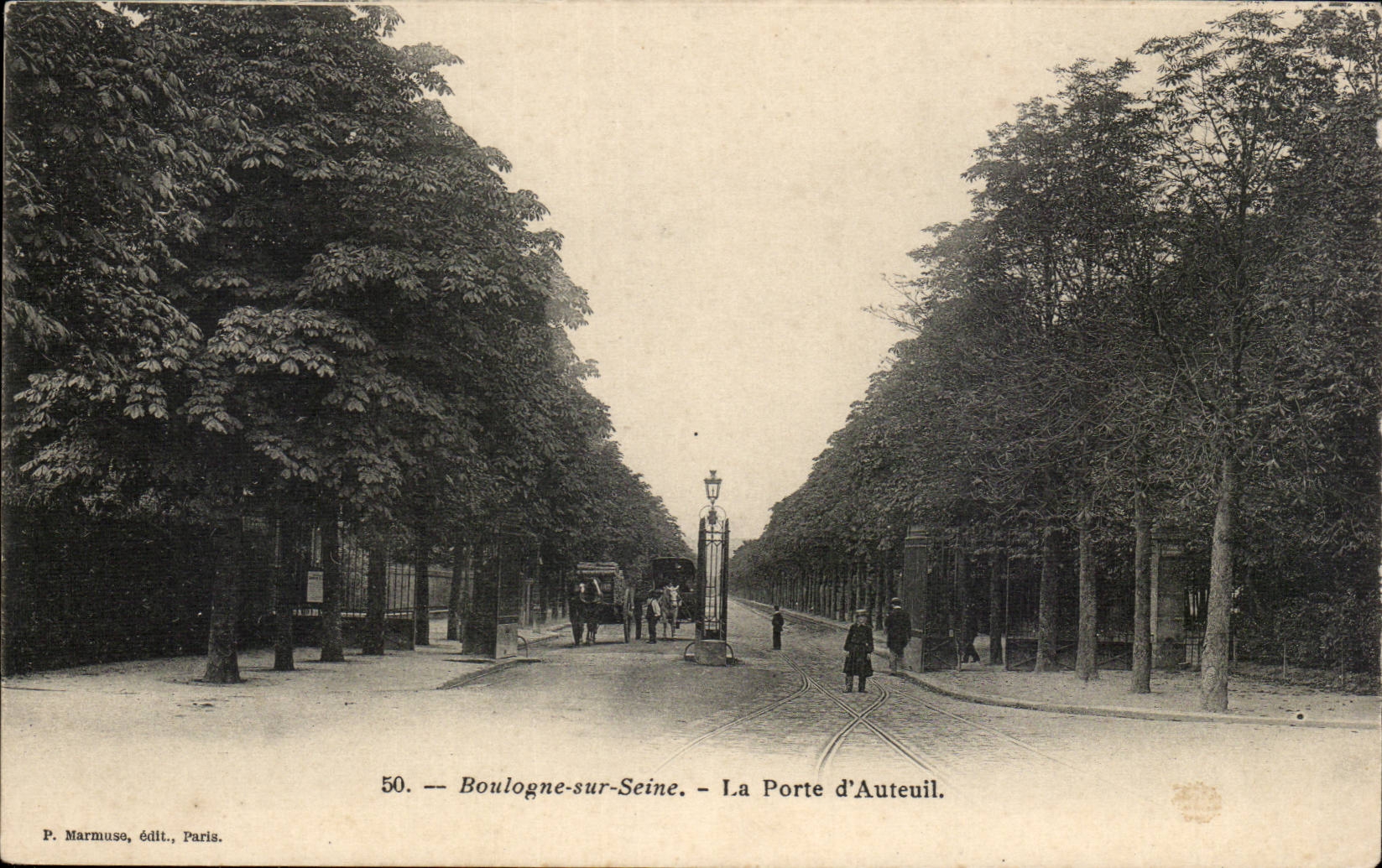 Boulogne sur SEine CPa La prote d'auteuil