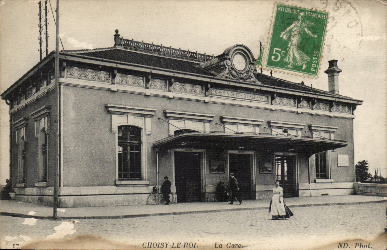 Choisy le Roi CPA La gare