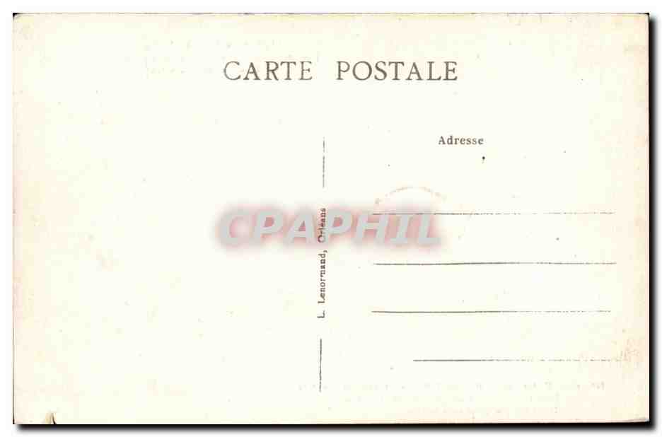 Voiture poussette pour infirmes et paralytiques — Etablissements L. TOURNOIS — N° 12 — Orléans — Verso