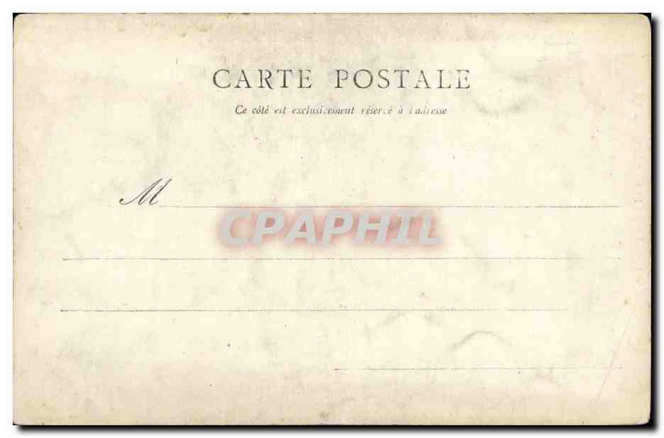 Belfort CPA Quand Meme (oeuvre de Mercier) — Verso