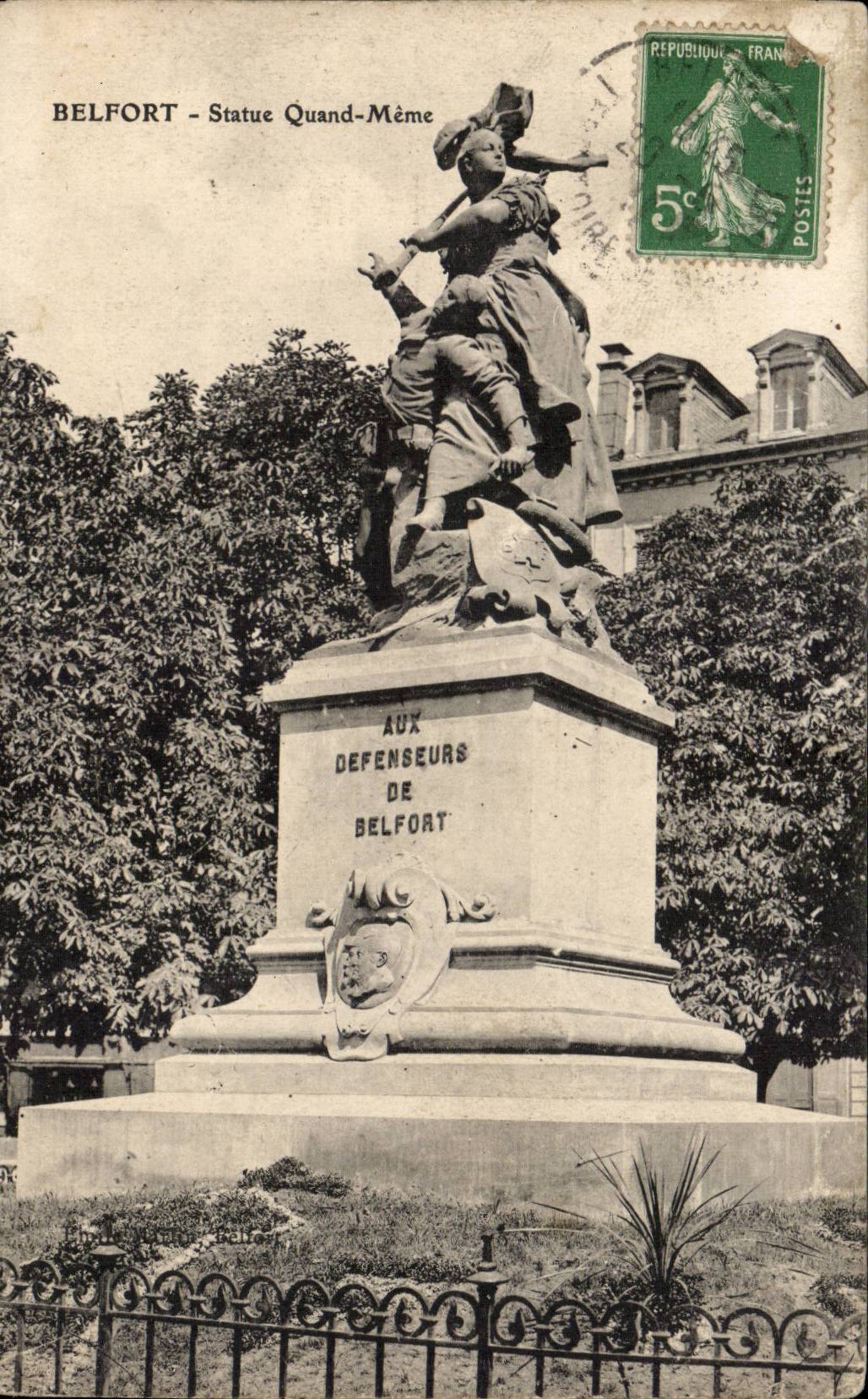 Belfort CPA Statue quand meme