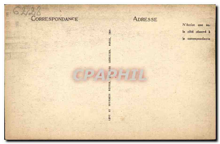 Belfort CPA La porte de Brisach — Rückseite