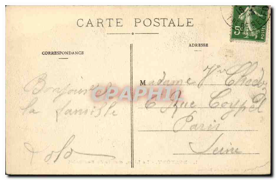 Belfort CPA Lion de Belfort (Bartholdi) — Verso