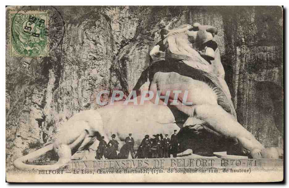 Belfort CPA Lion de Belfort (Bartholdi)