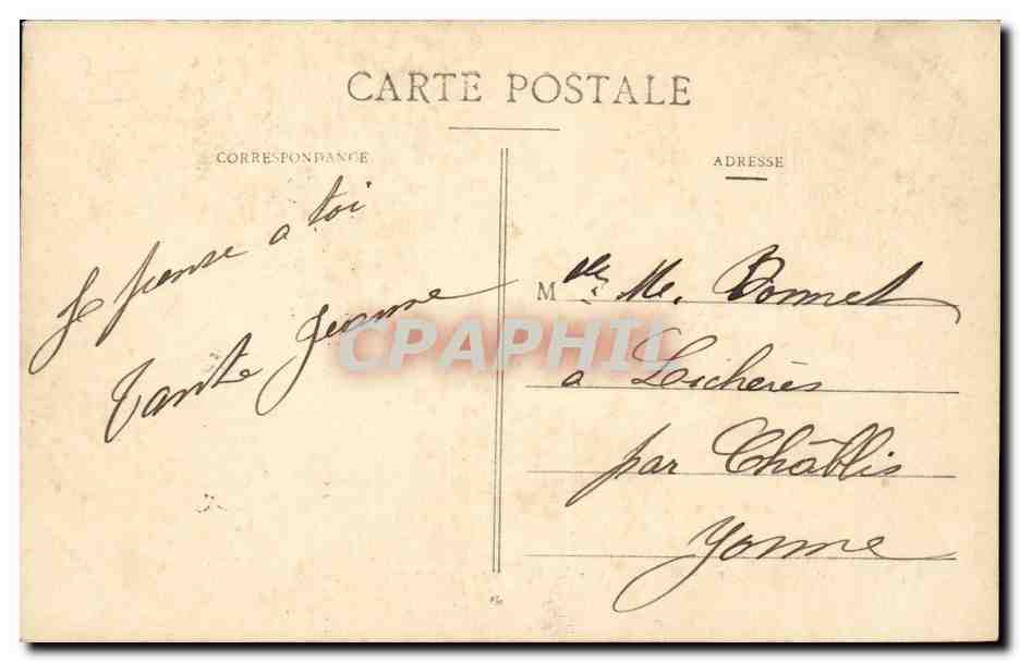 Belfort - Le Quartier Vauban — vue du quartier avec portail et soldats — éditeur inconnu, n° 27 — Verso