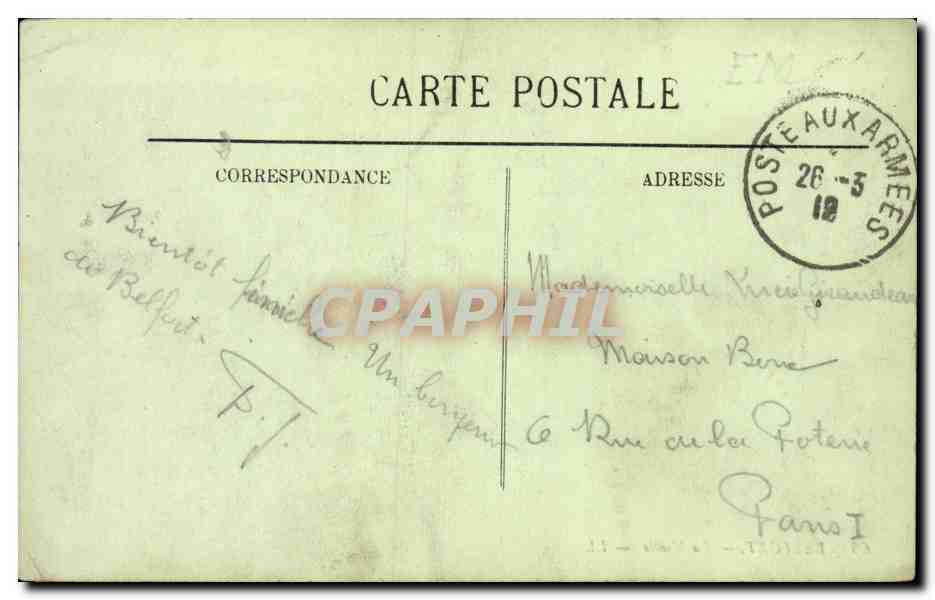 Belfort CPA La Miotte — Verso