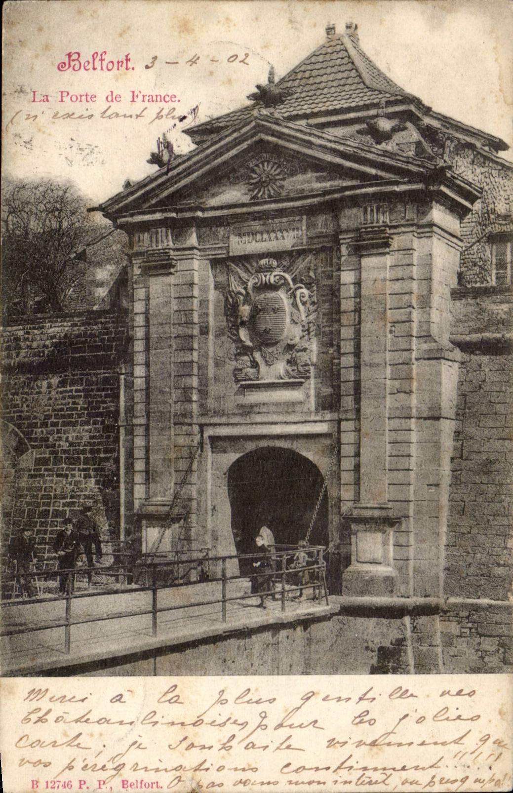 Belfort CPA La porte de France
