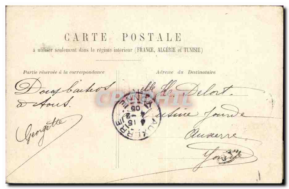 CPA Fantaisie Enfant Qui donne aux pauvres prete a Dieu (mandoline) — Rückseite
