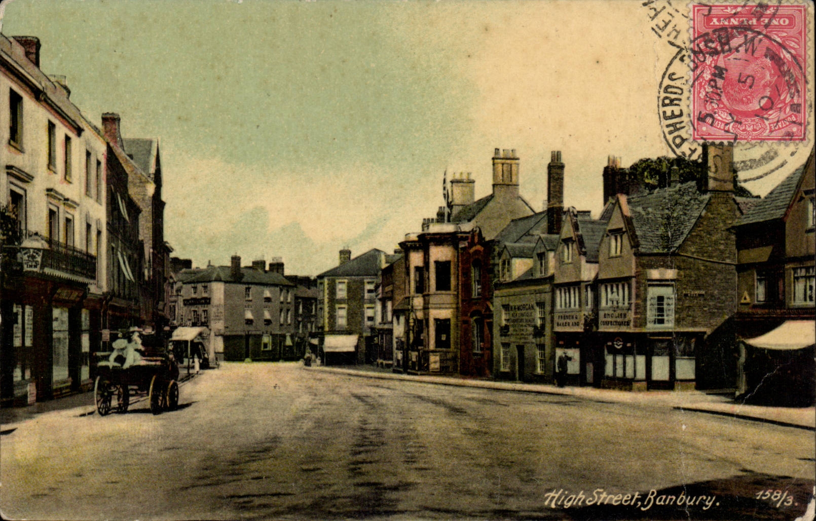 Grande Bretagne Great Britain CPA High street Banbury