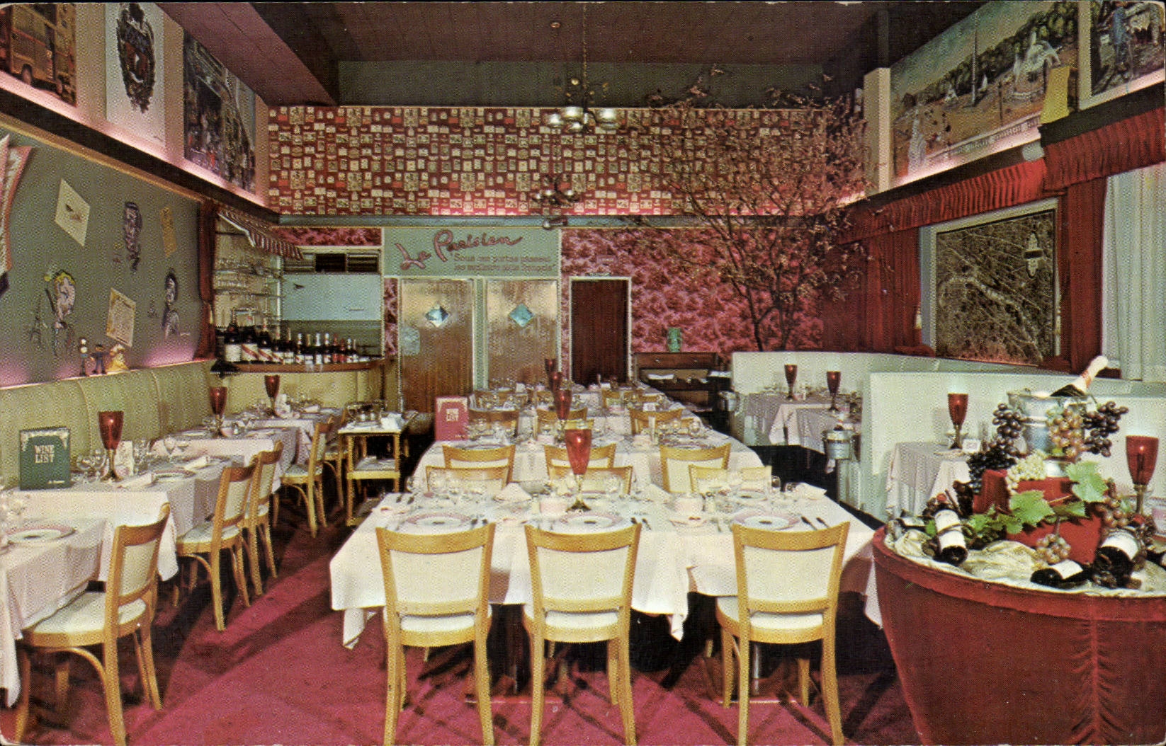Etats Unis Pacific Restaurant Le parisien 474 Aarhtur Godfrey Rd Miami Beach Flar floride Florida