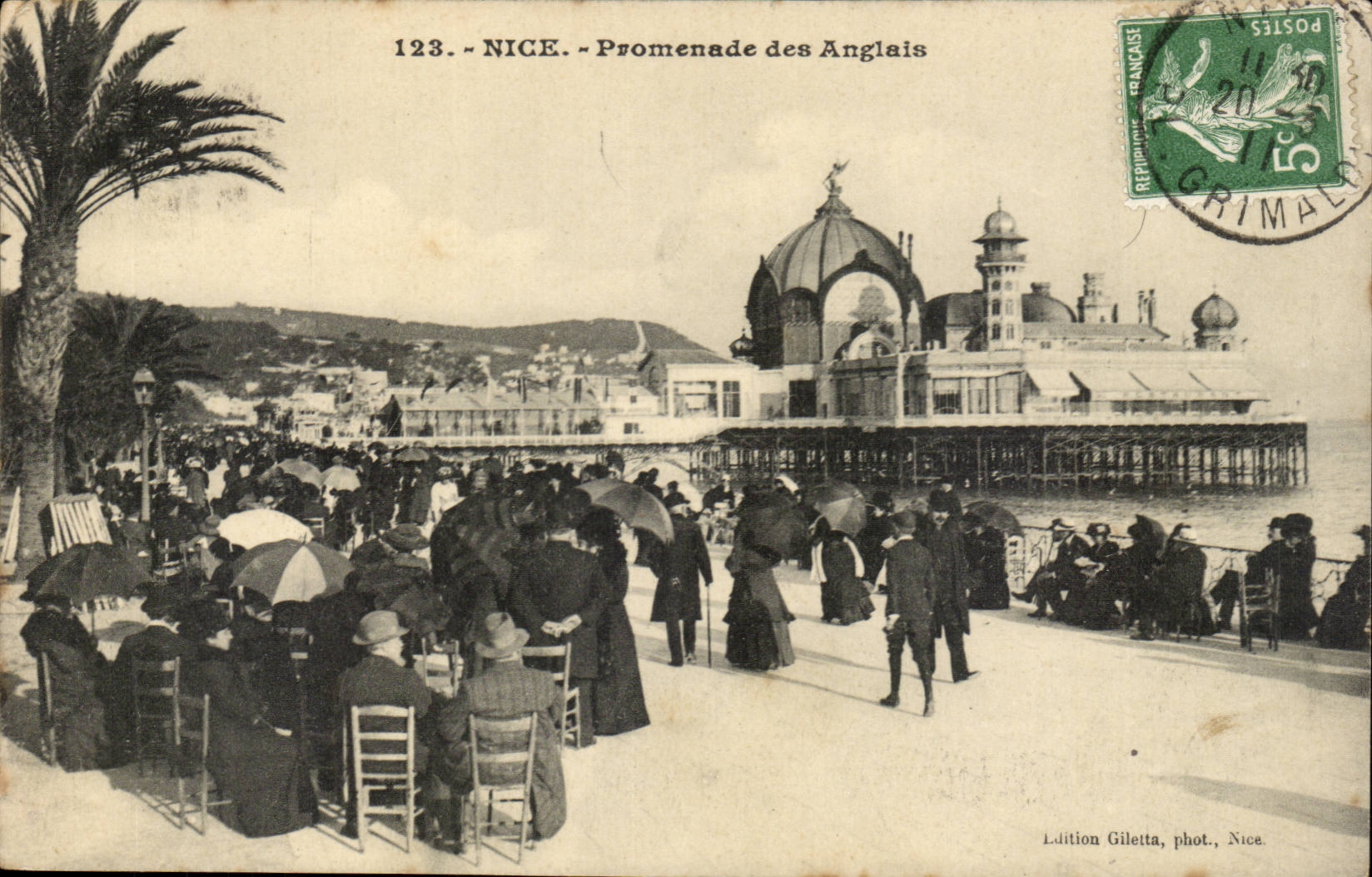 Nice CPA Promenade des Anglais