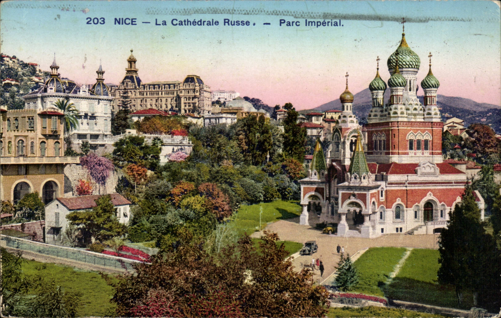 Nice CPA La cathedrale Russe (Russian church)