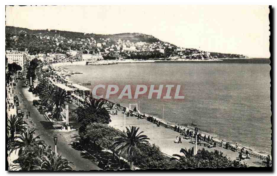 Nice CPA Promenade des anglais Le Mont Boron