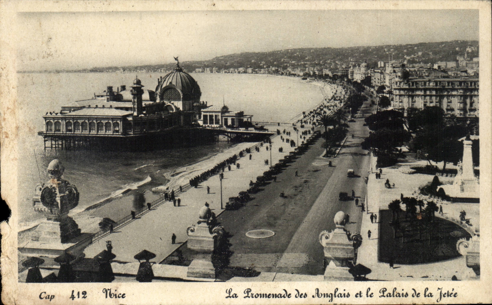La Promenade des Anglais et le Palais de la Jetée — Nice — Cap 412 — Vioce