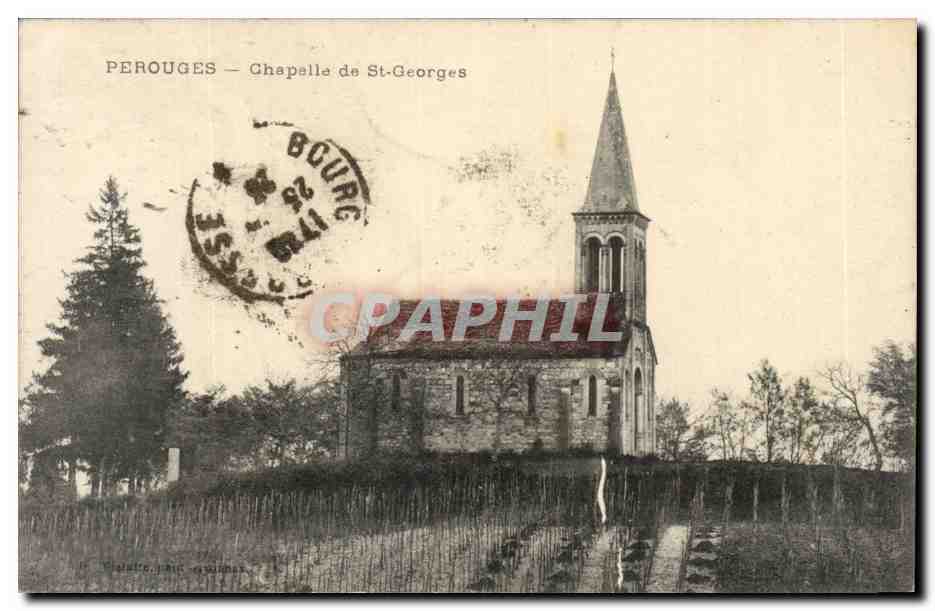 Perouges CPA Chapelle de St Georges