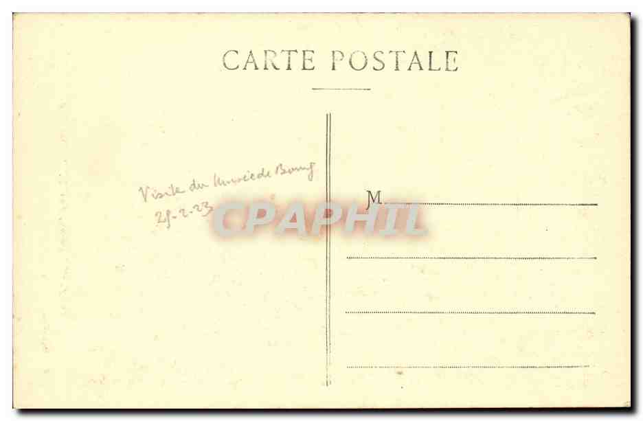 CPa Chrysanthemes par L Boulanger  — Rückseite