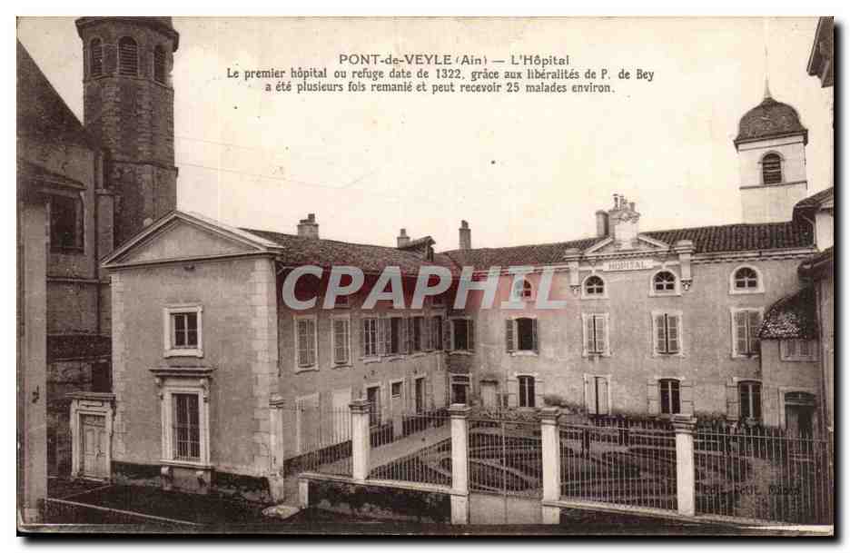 Pont de Veyle CPA L'hopital (hospital)