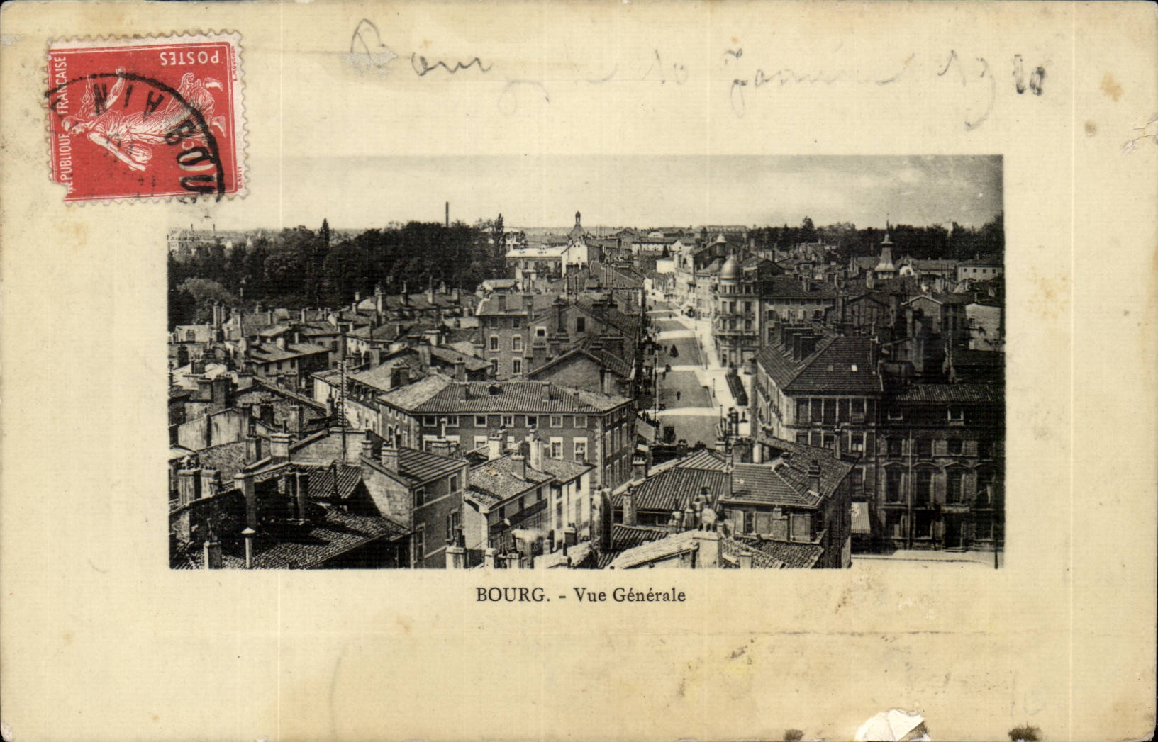 Bourg - Vue Générale — B. Ferrand, éditeur, n° 11