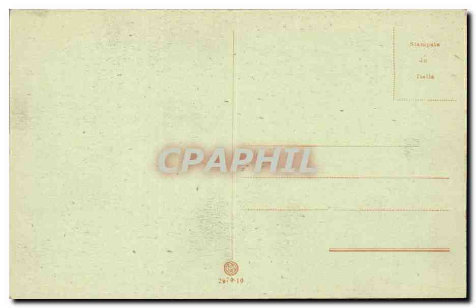 Italia - Italy - Italie - Vicenza - Venice - Arsenal - CPA  — Rückseite