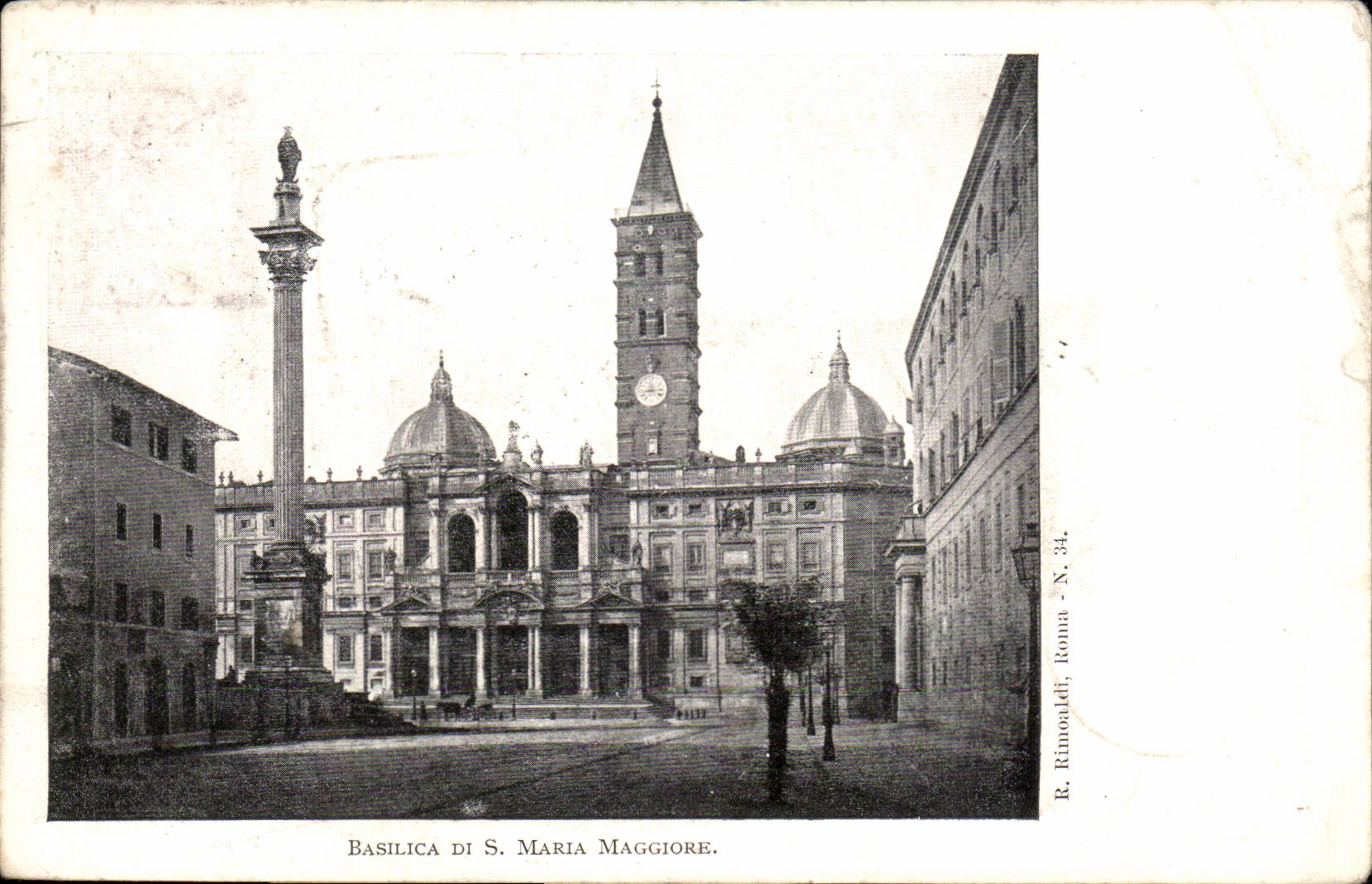 Italia - Italy - Italie - Roma - Rome - Basilica di Maria Maggiore - Mosieur Gauchy - CPA 