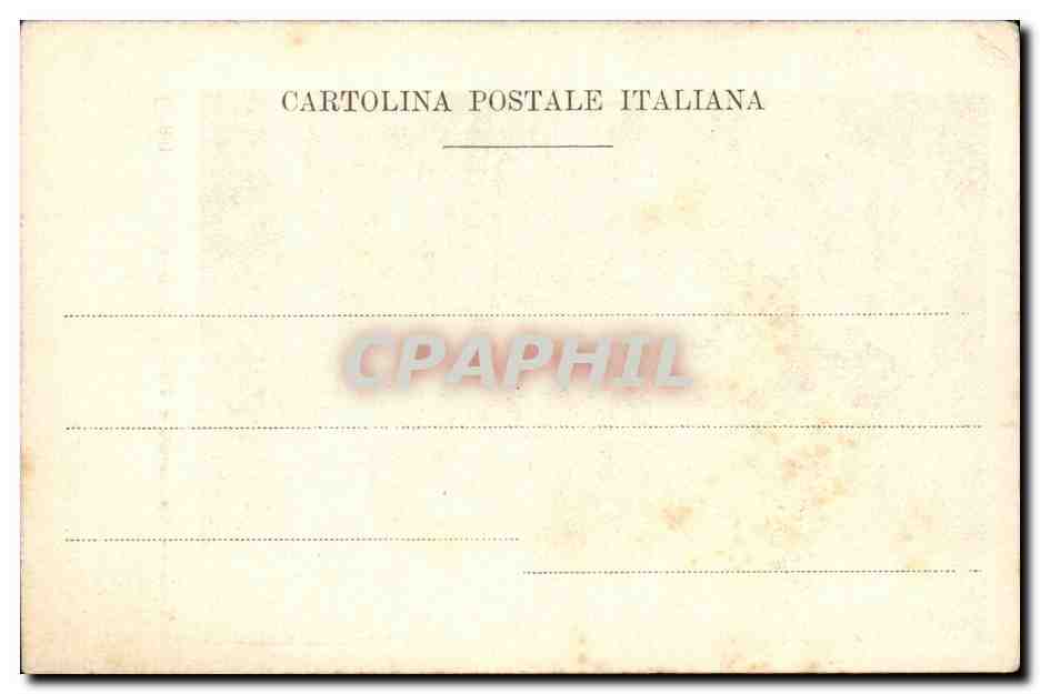 Italia - Italy - Italie - Torino - Monumento a Vittoria Emanuele - CPA  — Rückseite