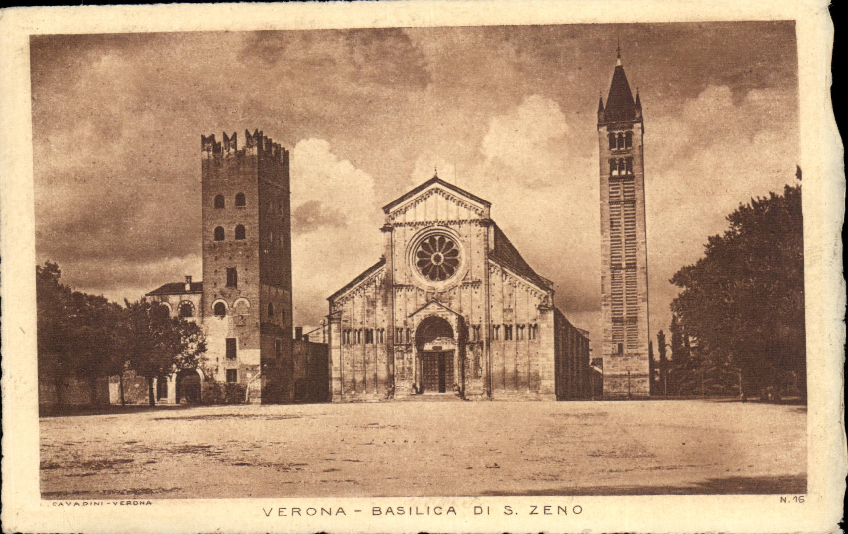 Italia - Italy - Italie - Verona - Basilica di S Zeno - CPA 