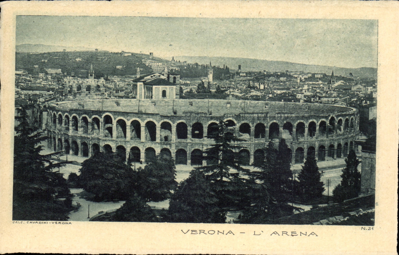 Italia - Italy - Italie - Verona - L'Arena - CPA 