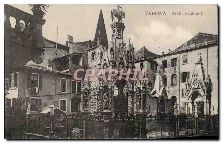 Italia - Italy - Italie - Verona - Archi Scaligeri - CPA 