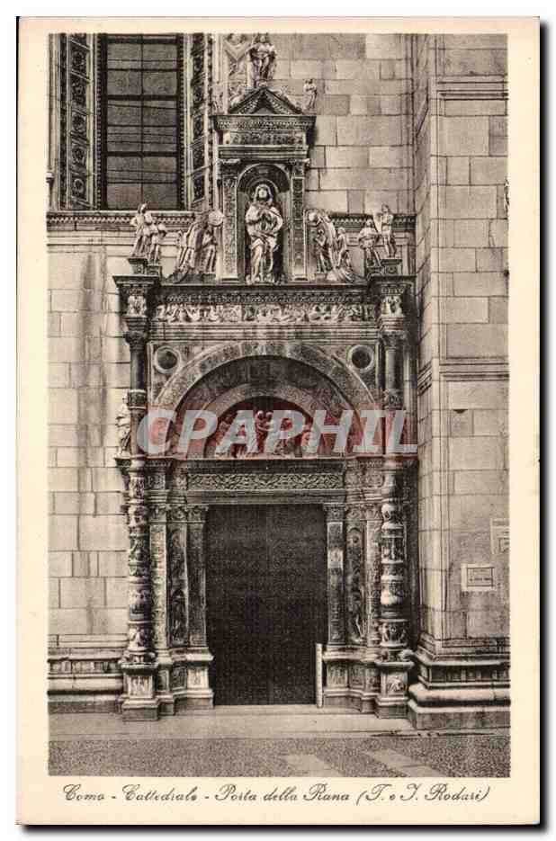 Italia - Italy - Italie - Como - Cattedrale - Porto della Roma - CPA 