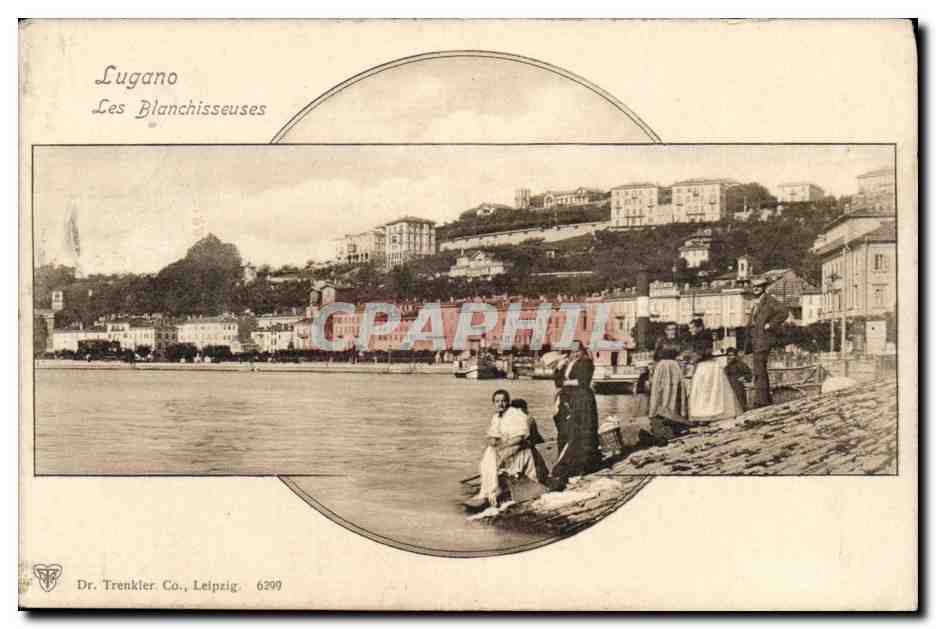 Lugano — Les Blanchisseuses — Dr. Trenkler Co., Leipzig 6209