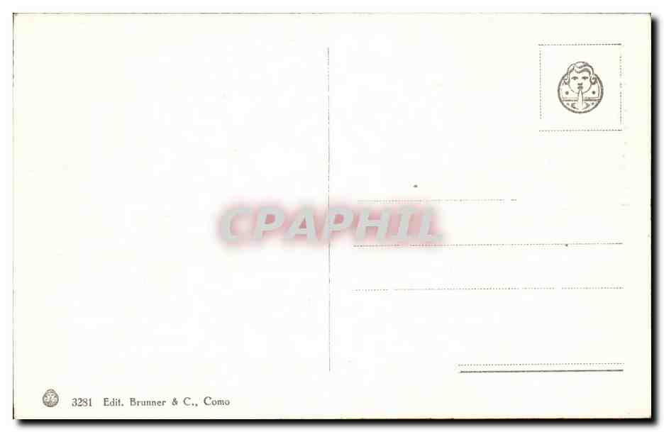 Italia - Italie - Italy - Milano - Deffoglio del Duome - CPA  — Rückseite