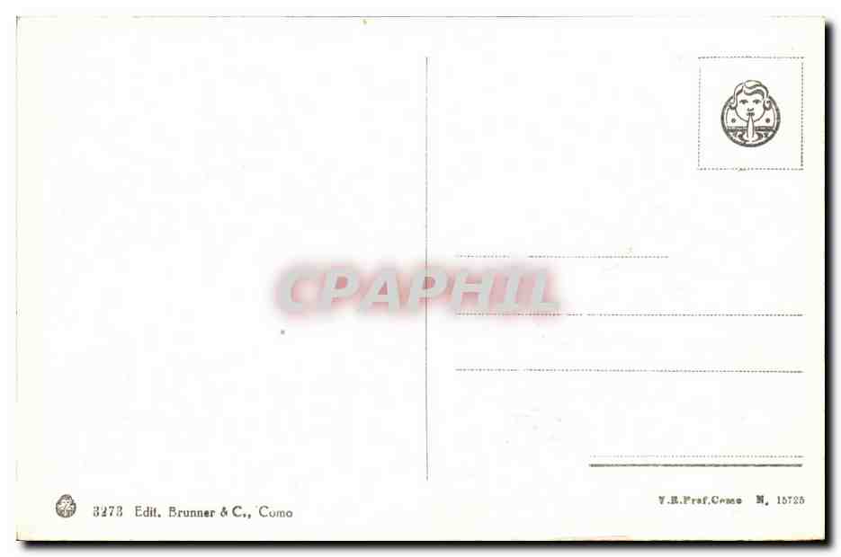 Italia - Italie - Italy - Milano - Il Duome - CPA  — Rückseite