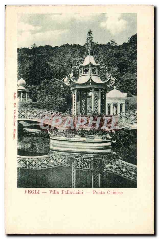 Italia - Italie - Italy - Genova - Pegli - Villa Palavicini - Ponte Chinese - CPA 