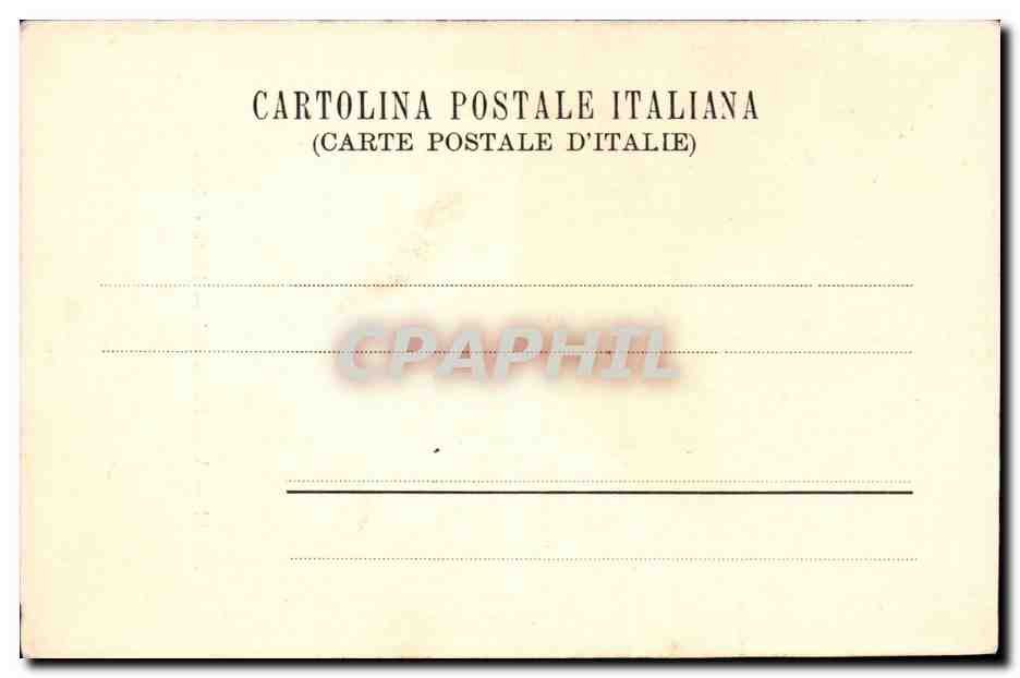 Italia - Italie - Italy - Genova - Pegli - Villa Palavicini - Ponte Chinese - CPA  — Rückseite